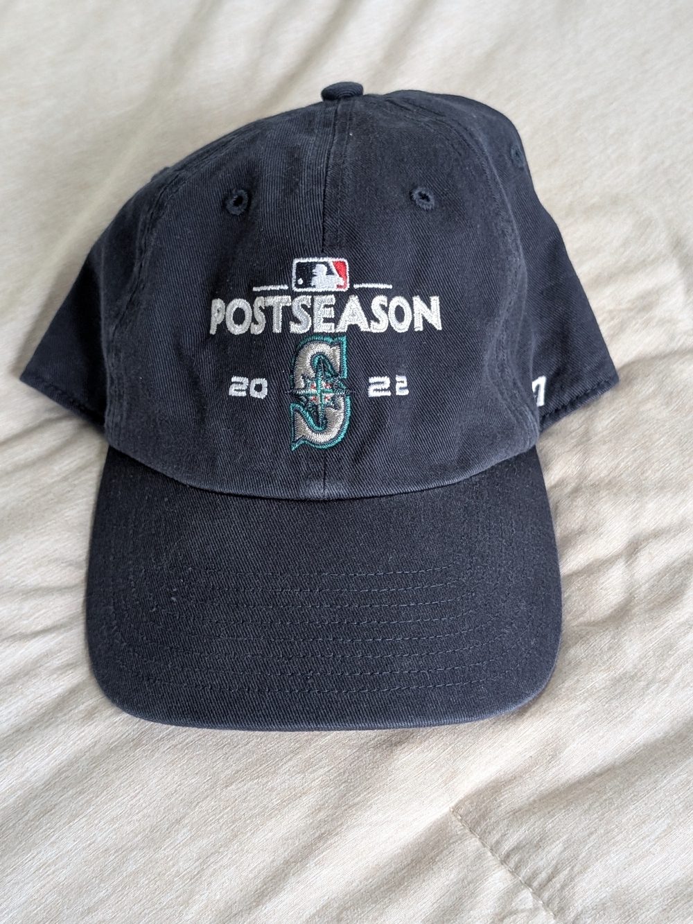 47 Brand Navy Seattle Mariners Postseason 2022 Hat